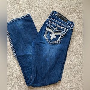 ROCK REVIVAL womans boot cut jeans